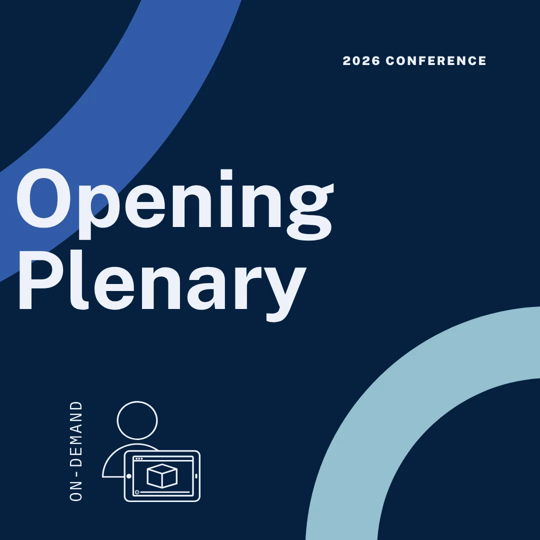 Opening Plenary - 2026 Conference