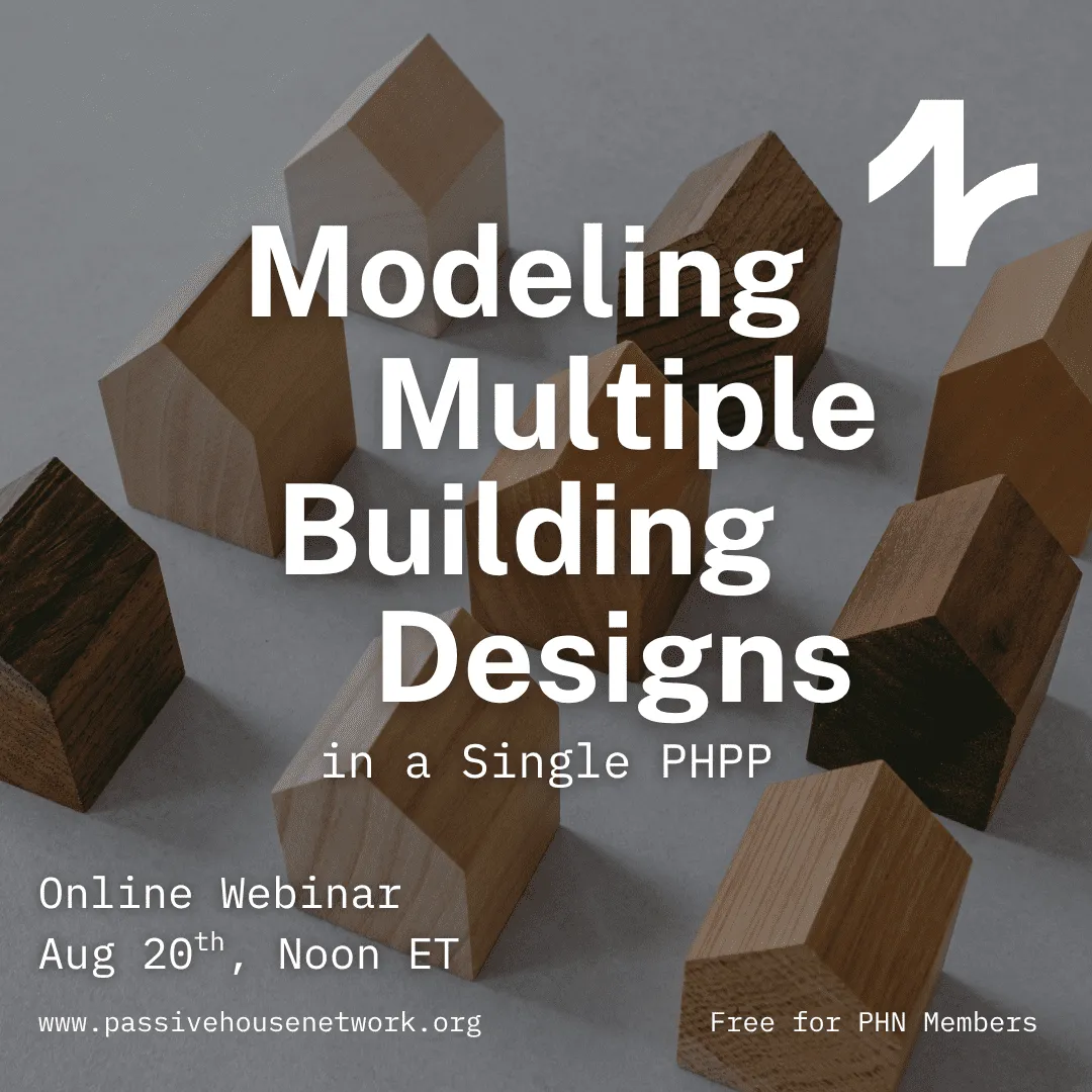 Modeling Multiple Building Designs in a Single PHPP