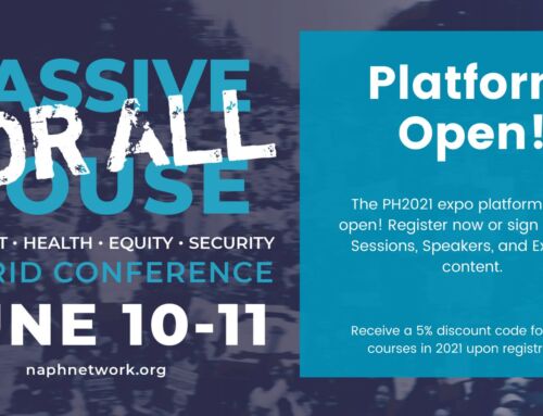 North American Passive House Network Announces the Opening of the PH2021 Conference Online Expo