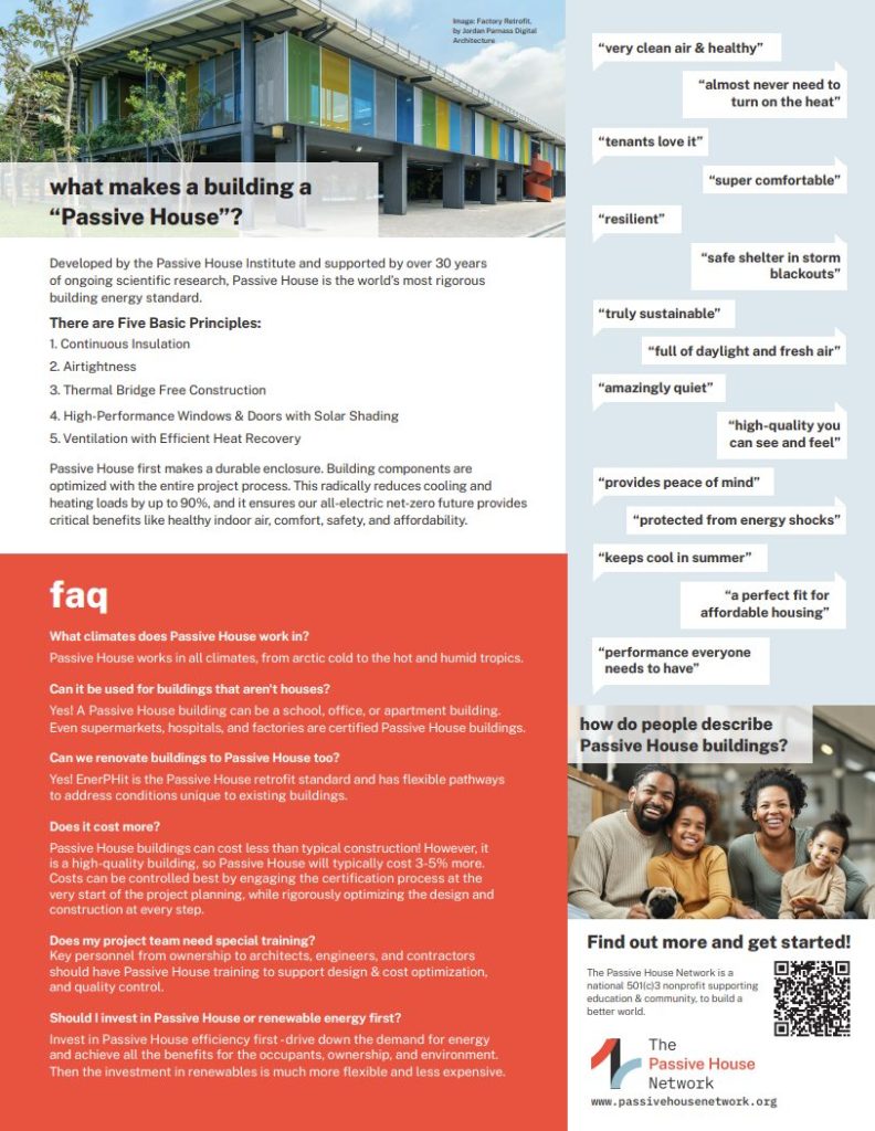 PHN Brochure Available for Download and Use! - The Passive House Network