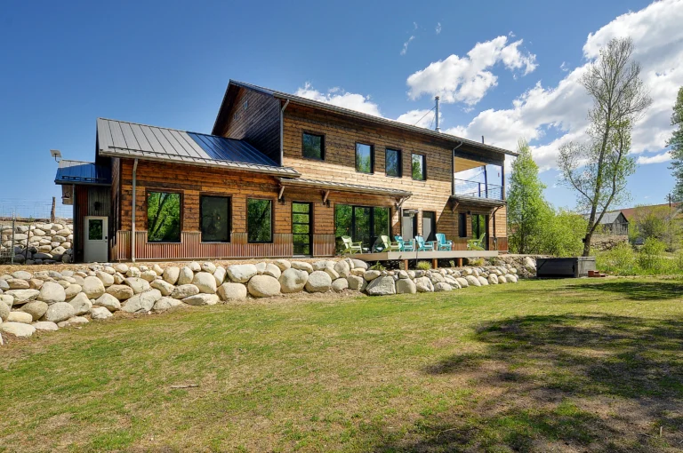 DeLarue Riverside Passive House, Salida, Colorado